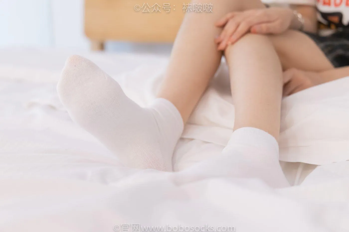 [BoBoSocks袜啵啵]NO.073 稚予-贝壳头、白棉袜、裸足 [145P]插图4